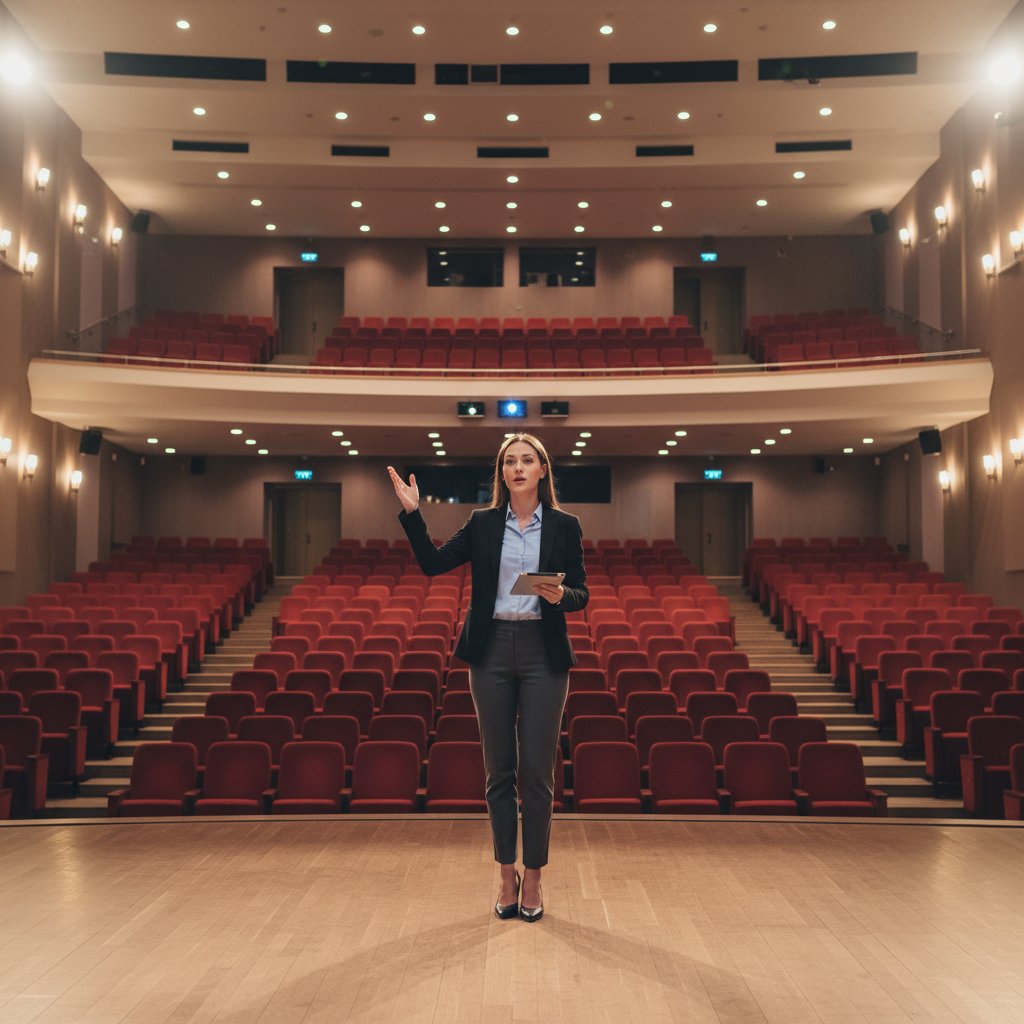 Body language in public speaking